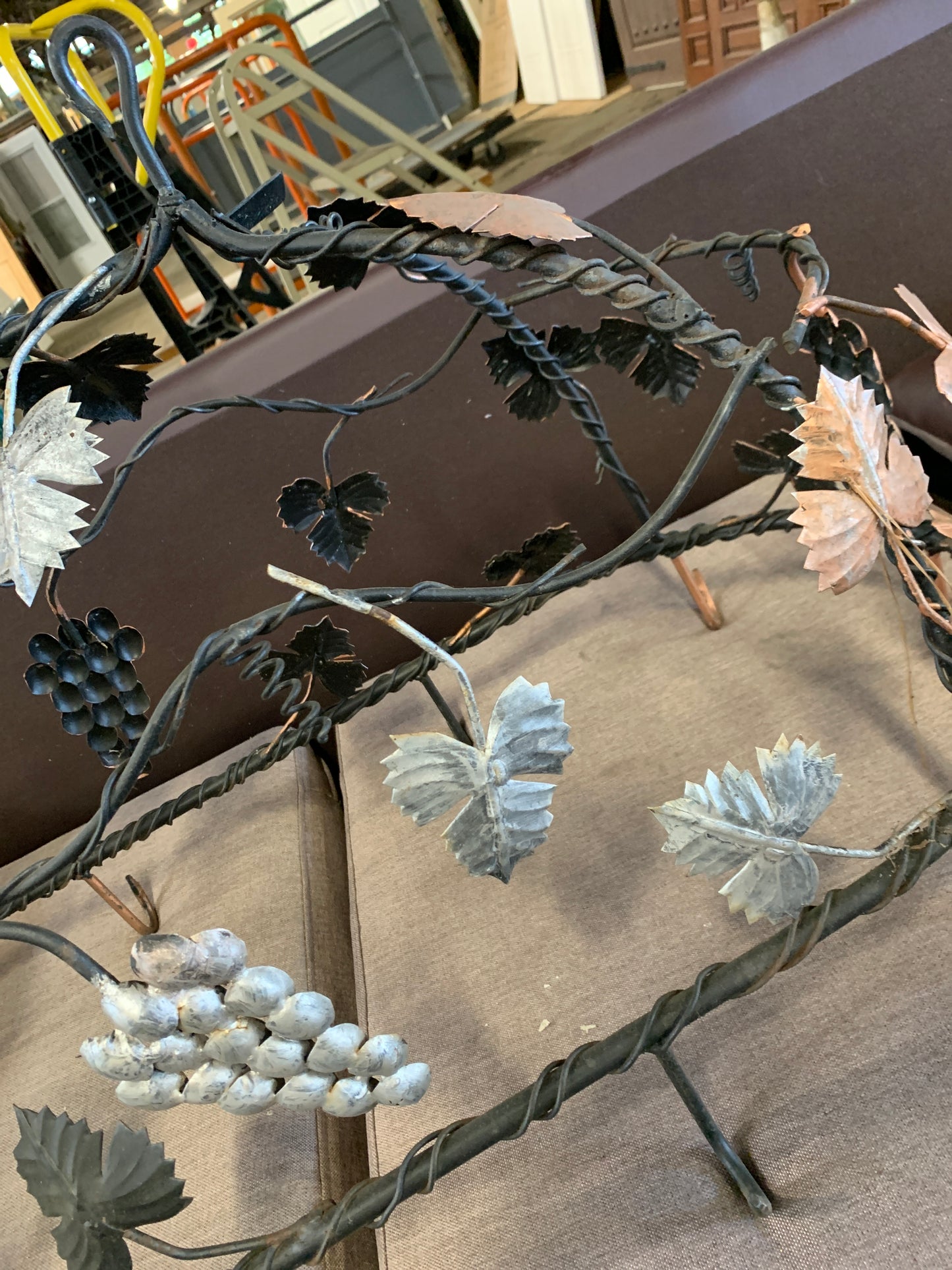 Hanging pot rack
