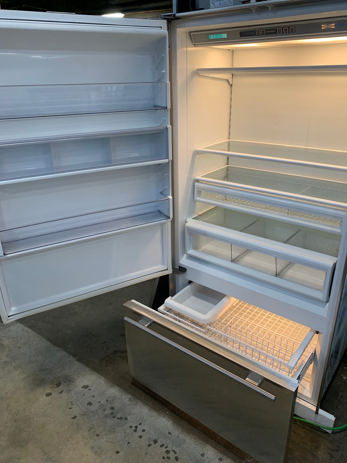 Wall in Fridge