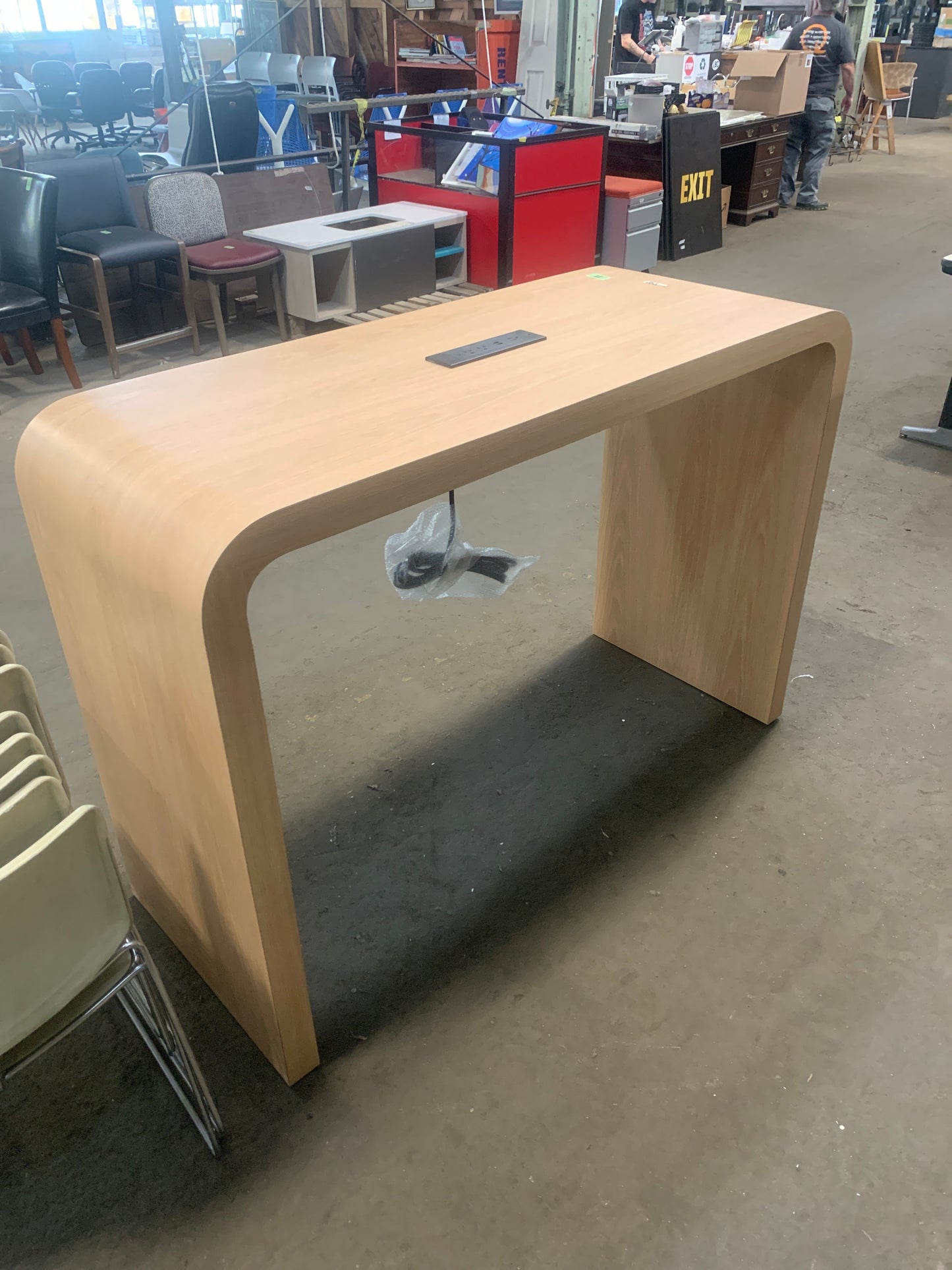 Standing Powered Desk