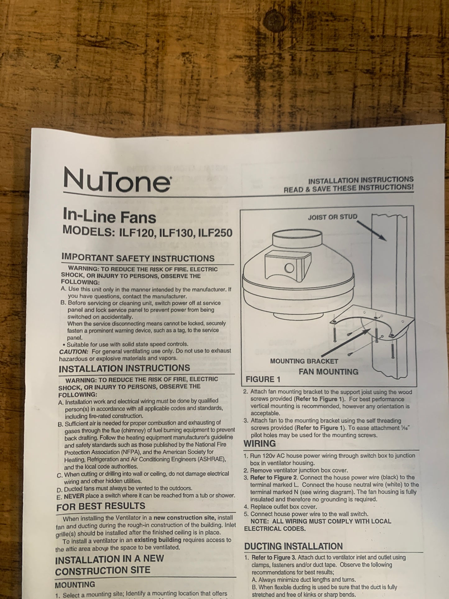 In-Line Fan