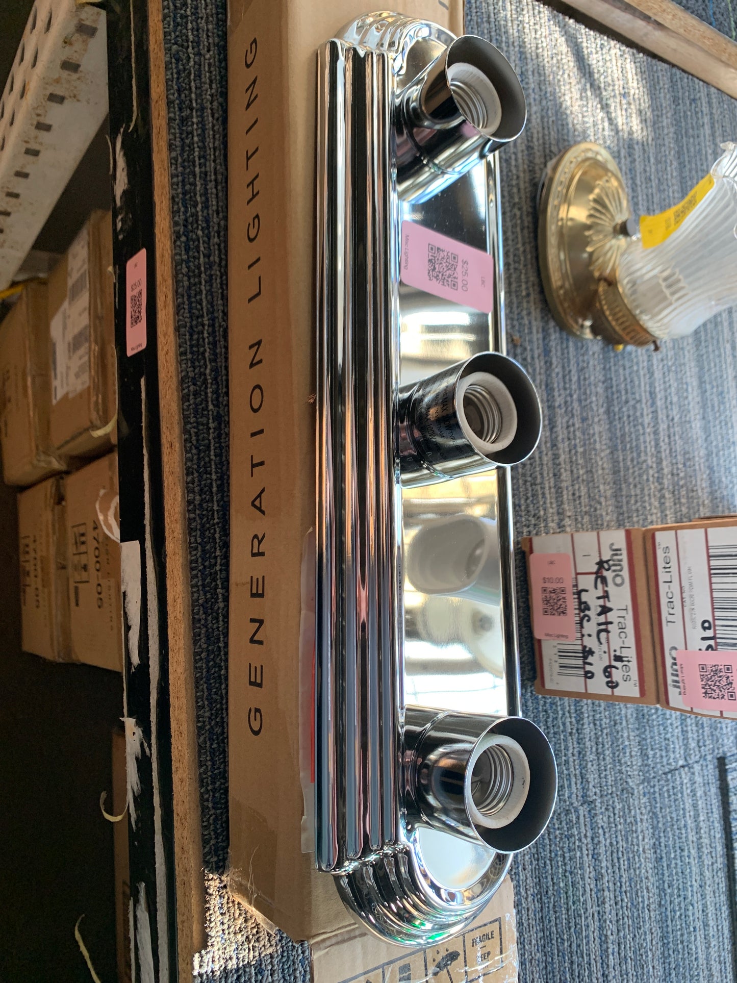 3 Light Bathroom Fixture