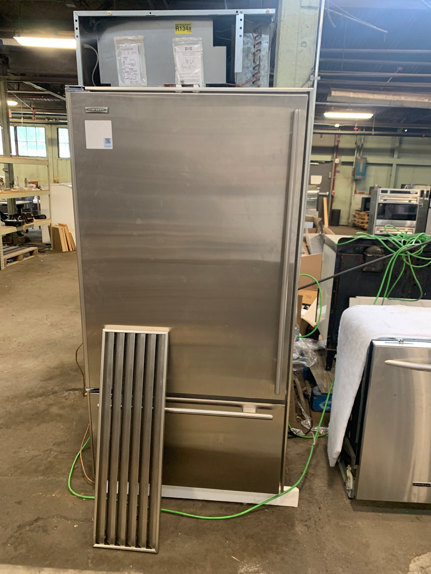 Wall in Fridge