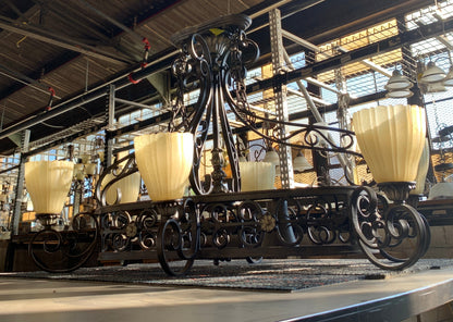 Wrought Iron Chandelier