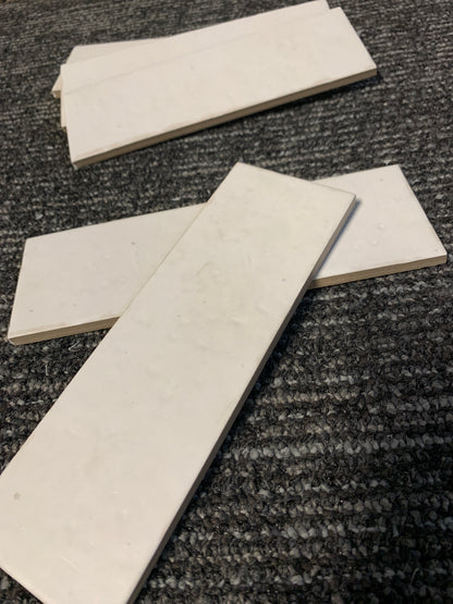 Kalma White Matt 2.5x8 (Floor Tile)