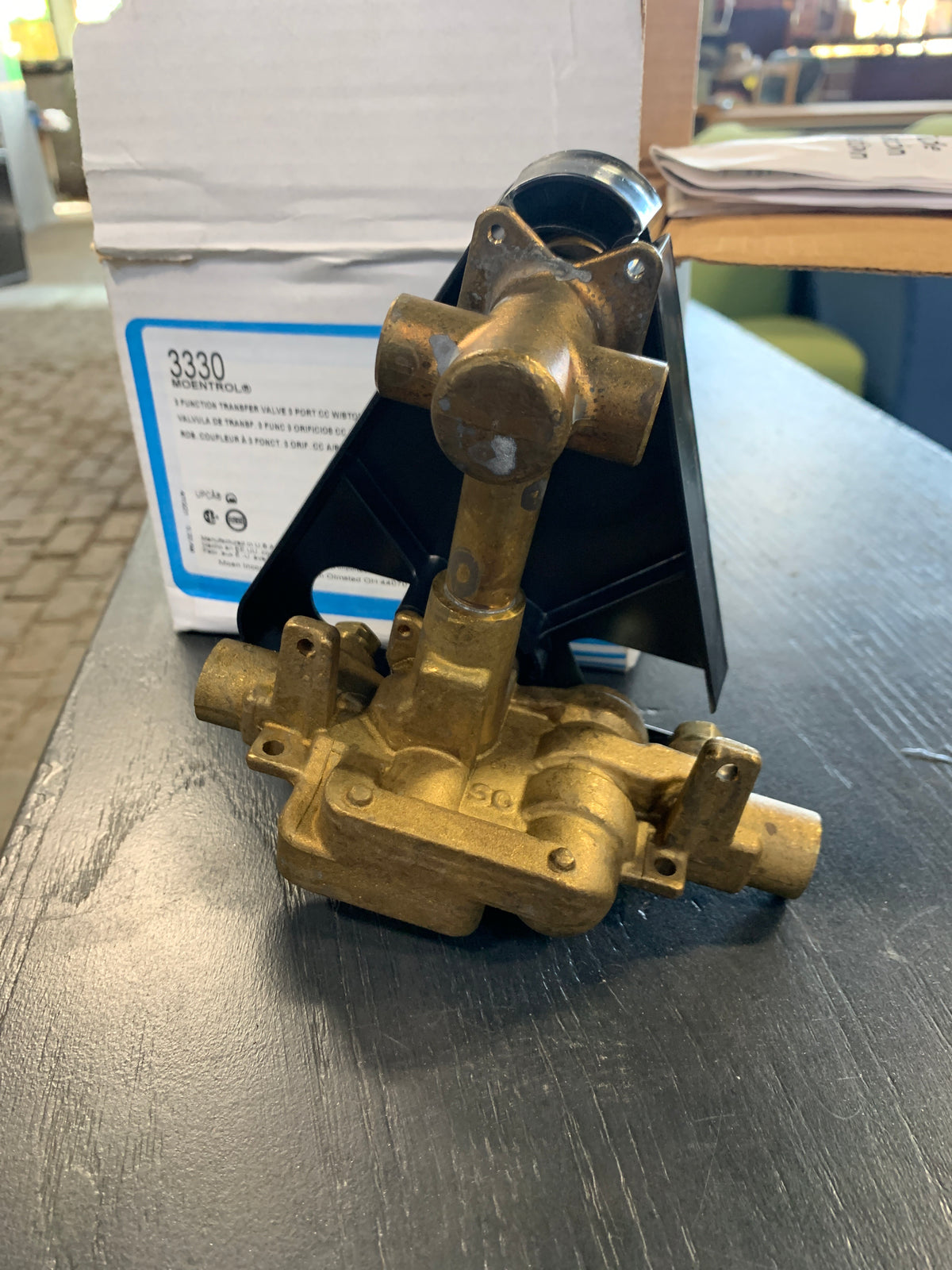 3F Transfer Valve 3Port CC W/Stops