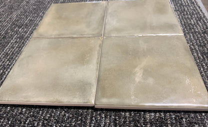 Splendours Green 6x6 (Floor Tile)