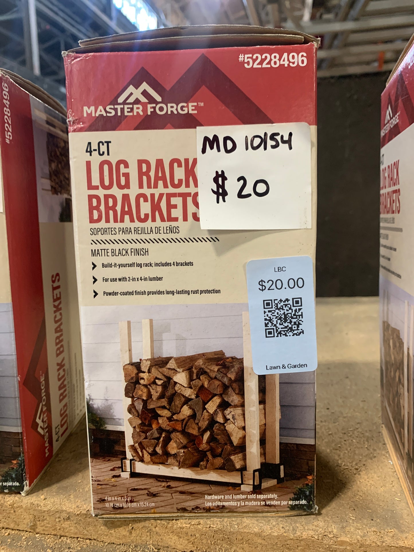 Log Rack Brackets