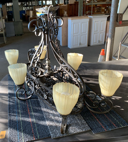 Wrought Iron Chandelier