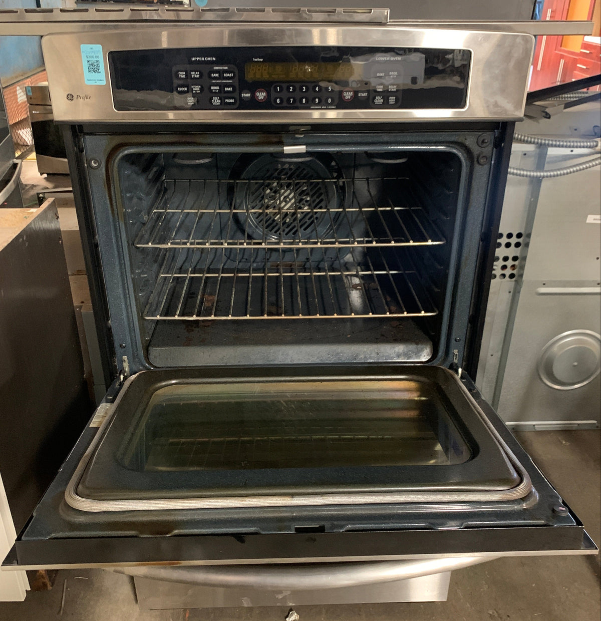 GE Profile Double Oven w/30" Touch Panel