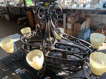 Wrought Iron Chandelier