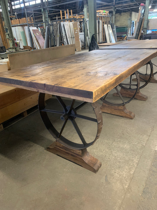 Wagon Wheel Tables
