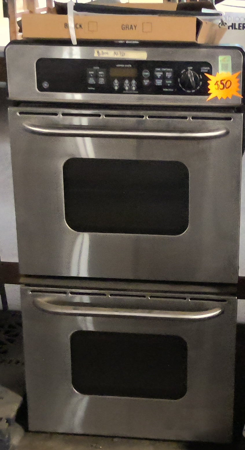 GE TrueTemp Electric Double Wall Oven