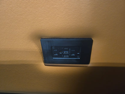 Bench With Power Outlets